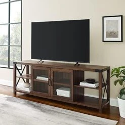 Walker Edison Sedalia Modern Farmhouse Metal-X Side Table Set, 2 Pack, Rustic Oak 22 Walker Edison Sedalia Modern Farmhouse Metal-X Side Table Set, 2 Pack, Rustic Oak -Amazon Store 51jBhDYE9dS. AC