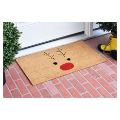 Calloway Mills 105012436 Rudolph Doormat, 24" X 36", Red/Black 13 Calloway Mills 105012436 Rudolph Doormat, 24" X 36", Red/Black -Amazon Store 51jQc8v3fxL