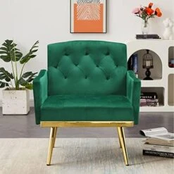 Antetek Upholstered Velvet Loveseat Sofa, Modern Small Sofa Couch With Side Pocket And Golden Metal Legs, Tufted Leisure Sofa For Living Room, Bedroom, Office, Light Beige 25 Antetek Upholstered Velvet Loveseat Sofa, Modern Small Sofa Couch With Side Pocket And Golden Metal Legs, Tufted Leisure Sofa For Living Room, Bedroom, Office, Light Beige -Amazon Store 51jRaXU kiL. AC