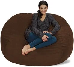 Chill Sack - Bean Bag Lounger, 5-Feet, Charcoal -Amazon Store 51jdhHVL23L. AC