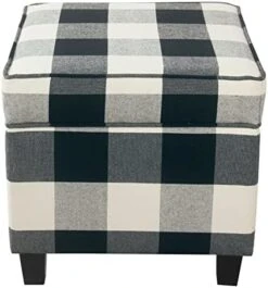 Homepop Home Decor | K7342-F2067 | Classic Square Storage Ottoman With Lift Off Lid | Ottoman With Storage For Living Room & Bedroom, Cream Woven -Amazon Store 51jtXZekEZL. AC