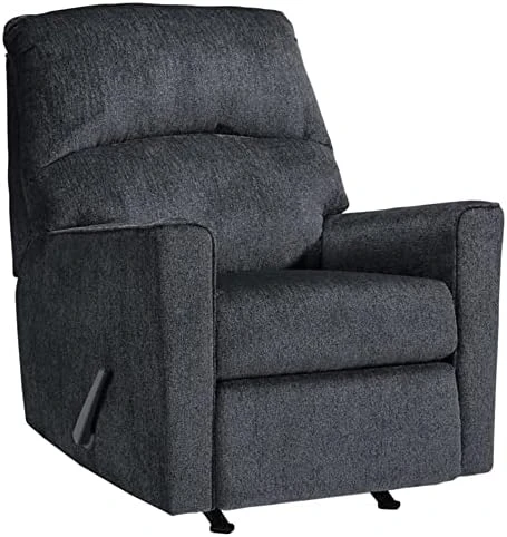 Signature Design By Ashley Altari Modern Nursery Manual Rocker Recliner, Light Gray 7 Signature Design By Ashley Altari Modern Nursery Manual Rocker Recliner, Light Gray - Image 5