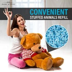 Jade Active Bean Bag Filler, 10 LBS Premium Bean Bag Booster Shredded Memory Foam, Soft Foam Stuffing For Dog Bed Or Couch Cushion, Bean Bag Filling Even For Artwork -Amazon Store 51ktErSpXhL