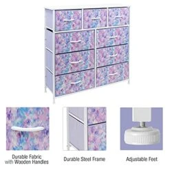 Sorbus Kids Dresser With 9 Drawers - Furniture Storage Chest Tower Unit For Bedroom, Hallway, Closet, Office Organization -Amazon Store 51lKE4i4X1S