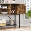 Bestier Coffee Bar With Storage Buffet Cabinet Kitchen Sideboard With Adjustable Shelves Console Table For Kitchen Dinning Room Living Room Hallway Entrance, Rustic Brown 2 Bestier Coffee Bar With Storage Buffet Cabinet Kitchen Sideboard With Adjustable Shelves Console Table For Kitchen Dinning Room Living Room Hallway Entrance, Rustic Brown -Amazon Store 51lNm1Ypu1L