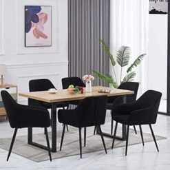 KEIVVAKN Velvet Dining Chairs Set Of 4 Green Velvet Upholstered Chairs For Dining Room Modern Tufted Dining Chair With Arms 26 KEIVVAKN Velvet Dining Chairs Set Of 4 Green Velvet Upholstered Chairs For Dining Room Modern Tufted Dining Chair With Arms -Amazon Store 51lmFE1XddL. AC