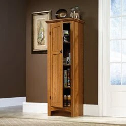 Sauder Summer Home Pantry, Carolina Oak Finish -Amazon Store 51mCubYqMyL