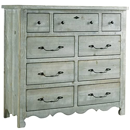Progressive Furniture Chatsworth Drawer Dresser, Mint 3 Progressive Furniture Chatsworth Drawer Dresser, Mint