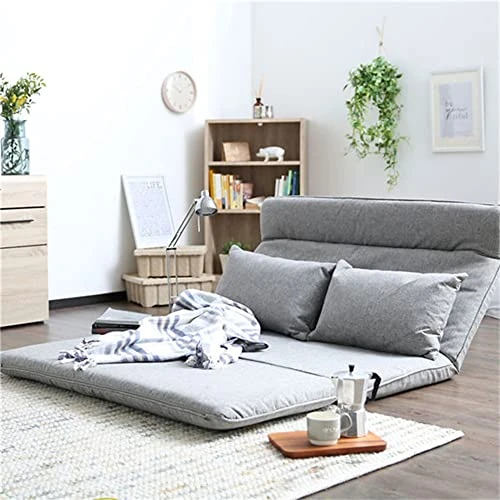 LHLLHL Leisure Fabric Reclining Futon Sofa Chair Bed Living Room Chair Sofa Bed Furniture Floor Fashion 6 LHLLHL Leisure Fabric Reclining Futon Sofa Chair Bed Living Room Chair Sofa Bed Furniture Floor Fashion - Image 4