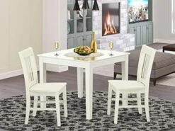 EAST WEST FURNITURE 5 PC Kitchen Table Set With A Table And 4 Dining Chairs In Mahogany. -Amazon Store 51o5ArCZ9hL. AC