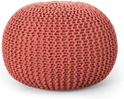 Christopher Knight Home Nahunta Pouf, Coral 22 Christopher Knight Home Nahunta Pouf, Coral -Amazon Store 51o8KgWNLhL. AC