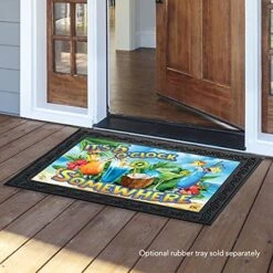 Briarwood Lane 5 O'Clock Cocktails Summer Doormat Indoor Outdoor 30" X 18"