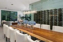 VintageView W Series (1 Ft) - 6 Bottle Wall Mounted Wine Rack (Satin Black) Stylish Modern Wine Storage With Label Forward Design -Amazon Store 51pD7iSNBrL