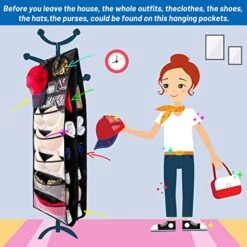 PENGFULL Hanging Shoe Organizer Rack,Closet Hanging Organizer,Side Pockets Have 27 Pockets,4 Self-Adhesive Straps, Can Be Used For Several Things.Perfect For Closets, RVs, Campers, Student Dormitory -Amazon Store 51pTi4gK7tL
