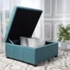 GDFStudio Christopher Knight Home Carlsbad Fabric Storage Ottoman, Dark Teal -Amazon Store 51pxGQdNxgL