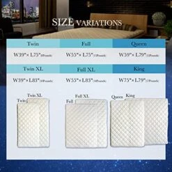 FULI Japanese Floor Mattress, Futon Mattress, Shiki Futon (shikibuton), Foldable & Portable, Made In Japan (White, Twin) -Amazon Store 51qSXy1lnUL