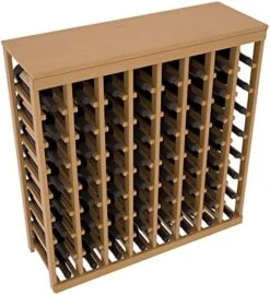 Wine Racks America® Living Series Table Top Wine Rack - Durable And Modular Wine Storage System, Pine Unstained - Holds 64 Bottles -Amazon Store 51r3ucgvLZL. AC