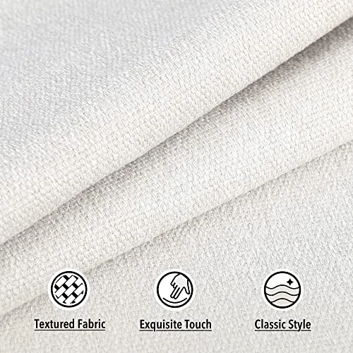 Tromlycs Dining Chair Cushions For Dining Kitchen Pads Set Of 4 Room Seat Indoor U Shaped Non Slip With Ties 17 X 16 Inch Farmhouse Ivory White 7 Tromlycs Dining Chair Cushions For Dining Kitchen Pads Set Of 4 Room Seat Indoor U Shaped Non Slip With Ties 17 X 16 Inch Farmhouse Ivory White - Image 5