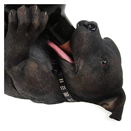 Nemesis Now Guzzlers Staffordshire Bull Terrier Wine Bottle Holder 20cm Black 5 Nemesis Now Guzzlers Staffordshire Bull Terrier Wine Bottle Holder 20cm Black - Image 3