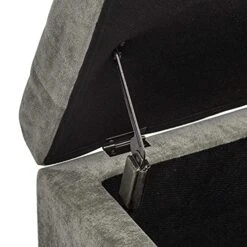 Joveco 24" Ottoman With Storage For Living Room Rectangular Fabric Tufted Bench Footrest - Light Grey 20 Joveco 24" Ottoman With Storage For Living Room Rectangular Fabric Tufted Bench Footrest - Light Grey -Amazon Store 51rVFj6P9ZS