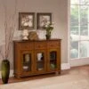 Kings Brand Furniture - Penrose Wood/Glass Sideboard Buffet Cabinet, Walnut 1 Kings Brand Furniture - Penrose Wood/Glass Sideboard Buffet Cabinet, Walnut -Amazon Store 51rYYSWZ2OL