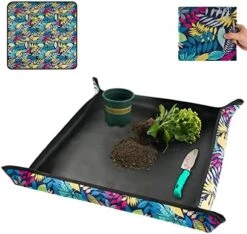 Waterproof Potting Mat For Indoor Plant Transplanting And Dirt Control, Gardening Gifts For Women, Birthday Gifts For Plant Lovers, Thick Foldable Repotting Mat Succulent Gardening Mat 29.5"x29.5" 12 Waterproof Potting Mat For Indoor Plant Transplanting And Dirt Control, Gardening Gifts For Women, Birthday Gifts For Plant Lovers, Thick Foldable Repotting Mat Succulent Gardening Mat 29.5"x29.5" -Amazon Store 51rdBjTwLOL. AC