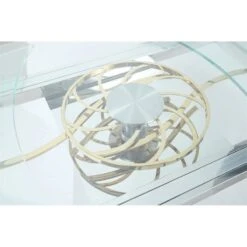 MILAN Ariela Dining Table, Dining Table Only, Silver -Amazon Store 51rdoL2vIlL