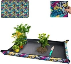 Waterproof Potting Mat For Indoor Plant Transplanting And Dirt Control, Gardening Gifts For Women, Birthday Gifts For Plant Lovers, Thick Foldable Repotting Mat Succulent Gardening Mat 29.5"x29.5" 13 Waterproof Potting Mat For Indoor Plant Transplanting And Dirt Control, Gardening Gifts For Women, Birthday Gifts For Plant Lovers, Thick Foldable Repotting Mat Succulent Gardening Mat 29.5"x29.5" -Amazon Store 51t7IAjiFL. AC