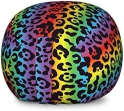 Ambesonne Zebra Print Storage Toy Bag Chair, Striped Zebra Animal Print Nature Wildlife Inspired Simplistic Illustration, Stuffed Animal Organizer Washable Bag, Small Size, White Charcoal -Amazon Store 51uMTIGbL6L. AC