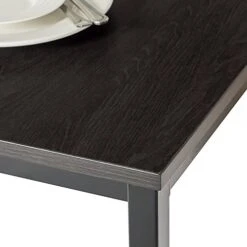 Zinus Louis Modern Studio Collection Soho Dining Table With Two Benches (3 Piece Set) - Espresso -Amazon Store 51uQSbjbHKL