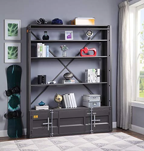 ACME Cargo Bookshelf & Ladder - - Gunmetal 5 ACME Cargo Bookshelf & Ladder - - Gunmetal - Image 3