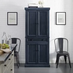 HomeStock Vintage Vogue Pantry Distressed Navy 8 HomeStock Vintage Vogue Pantry Distressed Navy -Amazon Store 51v5KW1BKML