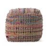 GDFStudio Marcela Hand Woven Fabric Pouf (Ecru) -Amazon Store 51vT1l0xhSL