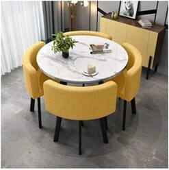 Coffee Table And Chair Combination Balcony Living Room Dining Table Marble Table And Chairs Table Four Chairs Office Reception Desk And Chair Set Meeting Room Round Table Beauty Salon Movie Theater -Amazon Store 51vW66zNcFL. AC