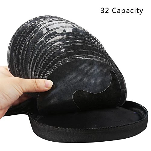 CD DVD Case BUBM 32 CD Disc Holder Compact And Easy To Store For Car Home And Travel Blue 4 CD DVD Case BUBM 32 CD Disc Holder Compact And Easy To Store For Car Home And Travel Blue - Image 2