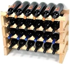 SfDisplay.com,LLC. Modular Wine Rack Beechwood 24-72 Bottle Capacity 6 Bottles Across Up To 12 Rows Newest Improved Model (48 Bottles - 8 Rows) 19 SfDisplay.com,LLC. Modular Wine Rack Beechwood 24-72 Bottle Capacity 6 Bottles Across Up To 12 Rows Newest Improved Model (48 Bottles - 8 Rows) -Amazon Store 51wILPEZ9iL. AC