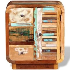 VidaXL Sideboard Coffee Bar Buffet Cabinet With Storage Console Table For Kitchen Dining Room Living Room Hallway Entryway Solid Wood Reclaimed 9 VidaXL Sideboard Coffee Bar Buffet Cabinet With Storage Console Table For Kitchen Dining Room Living Room Hallway Entryway Solid Wood Reclaimed -Amazon Store 51wSo0R7hVL