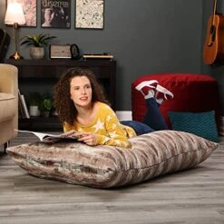 Jaxx Saxx 3.5 Floor Pillow, Premium Luxe Fur - Mountain Fox 19 Jaxx Saxx 3.5 Floor Pillow, Premium Luxe Fur - Mountain Fox -Amazon Store 51wj5NbQ1BL