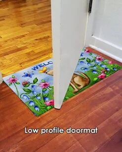 Toland Home Garden 800202 Welcome Dog Spring Door Mat 18x30 Inch Summer Outdoor Doormat For Entryway Indoor Entrance 8 Toland Home Garden 800202 Welcome Dog Spring Door Mat 18x30 Inch Summer Outdoor Doormat For Entryway Indoor Entrance -Amazon Store 51wstmfDpAL