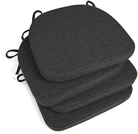 Tromlycs Dining Chair Cushions For Dining Kitchen Pads Set Of 4 Room Seat Indoor U Shaped Non Slip With Ties 17 X 16 Inch Farmhouse Ivory White 11 Tromlycs Dining Chair Cushions For Dining Kitchen Pads Set Of 4 Room Seat Indoor U Shaped Non Slip With Ties 17 X 16 Inch Farmhouse Ivory White - Image 9