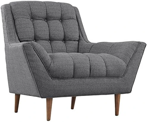 Modway Response Upholstered Fabric, Sofa, Beige 5 Modway Response Upholstered Fabric, Sofa, Beige - Image 3