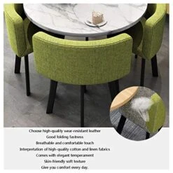 Coffee Table And Chair Combination Balcony Living Room Dining Table Marble Table And Chairs Table Four Chairs Office Reception Desk And Chair Set Meeting Room Round Table Beauty Salon Movie Theater -Amazon Store 51xU3lbh0LL