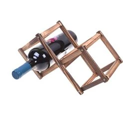 Beautyflier Creative Wood Foldable Rhombus Shaped Countertop 3 Bottles Wine Rack Organizer Display Shelf 9 Beautyflier Creative Wood Foldable Rhombus Shaped Countertop 3 Bottles Wine Rack Organizer Display Shelf -Amazon Store 51xroIpxjTL