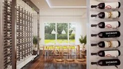 VintageView Vino Pins – Metal Wall Mounted Wine Bottle Rack For Wood Surfaces - Stylish Modern Wine Storage With Label Forward (Milled Aluminum, 1 Bottle) 10 VintageView Vino Pins – Metal Wall Mounted Wine Bottle Rack For Wood Surfaces - Stylish Modern Wine Storage With Label Forward (Milled Aluminum, 1 Bottle) -Amazon Store 51yaTO60pzL