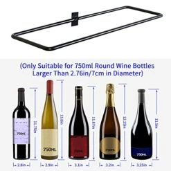 B4Life Wine Rack Wall Mounted, Wall Wine Rack For 12 Wine Bottles Wood Wine Racks For Wall, Wine Holder Wall Mounted Wine Bottle Racks For Kitchen,Dining Room,Bar -Amazon Store 51ylaUY9qCL