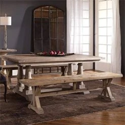Uttermost Stratford Gray Wash Wood Bench 10 Uttermost Stratford Gray Wash Wood Bench -Amazon Store 51zFnUI5fJL