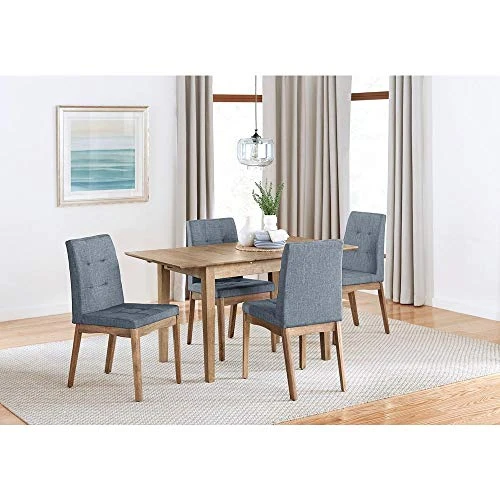 Progressive Furniture Badalona Butterfly Dining Table, 42" Leaf Extends To 54" W X 30" D X 30" H, Light Oak 4 Progressive Furniture Badalona Butterfly Dining Table, 42" Leaf Extends To 54" W X 30" D X 30" H, Light Oak - Image 2