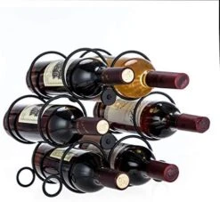 Home Zone Living Wine Rack For Countertop - Holds Up To 8 Bottles 13 Home Zone Living Wine Rack For Countertop - Holds Up To 8 Bottles -Amazon Store 51zPA JB7TL. AC