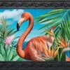 Briarwood Lane Flamingo Paradise Summer Doormat Nautical Indoor Outdoor 30" X 18" -Amazon Store 51zap30cEDL