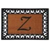 Calloway Mills 180041925Z Monogram Insert Doormat 19" X 25" (Letter Z) -Amazon Store 611amN7DtxL